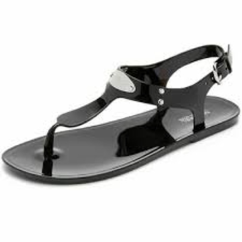 COPY - Michael Kors size 5 black thong style jelly sandal